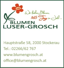 Print-Anzeige von: Blumen Luser-Grosch 