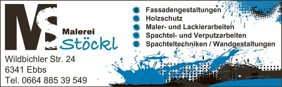 Print-Anzeige von: Stöckl, Malerei