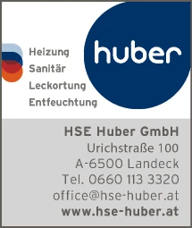 Print-Anzeige von: HSE Huber GmbH, Installationen