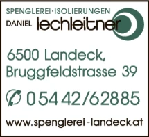Print-Anzeige von: Lechleitner, Daniel, Spenglerei Print-Anzeige von: Lechleitner, Daniel, Spenglerei