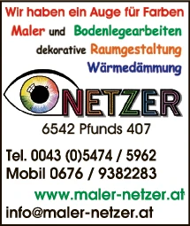 Print-Anzeige von: Netzer, Bernhard, Malermeister