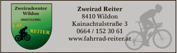 Print-Anzeige von: Reiter, Hans-Jürgen, Zweirad