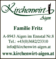 Print-Anzeige von: Fritz GmbH & Co KG Kirchenwirt