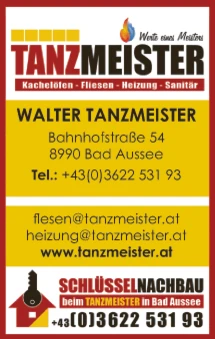 Print-Anzeige von: Tanzmeister, Walter, Installationsunternehmen
