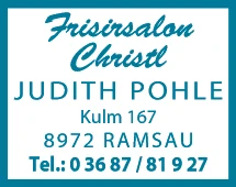 Print-Anzeige von: Pohle, Judith, Friseursalon