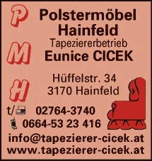Print-Anzeige von: Cicek, Eunice, Polstermöbel