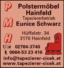 Print-Anzeige von: Cicek, Eunice, Polstermöbel