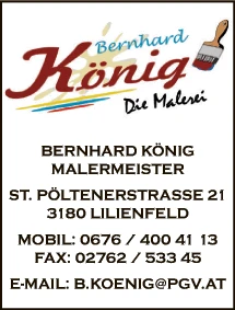 Print-Anzeige von: König, Bernhard, Malerei