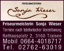 Print-Anzeige von: Wieser, Sonja, Friseur Print-Anzeige von: Wieser, Sonja, Friseur