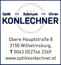 Print-Anzeige von: Konlechner Gerhard e.U., Uhrmacher