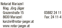 Print-Anzeige von: Mag. Jörg Jäger, Notariat