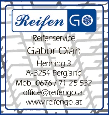 Print-Anzeige von: Olah, Gabor, Reifenhandel