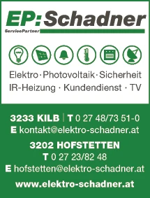 Print-Anzeige von: Elektro Schadner e.U.