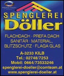 Print-Anzeige von: Döller Spenglerei Print-Anzeige von: Döller Spenglerei