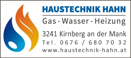 Print-Anzeige von: Haustechnik Hahn