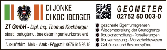 Print-Anzeige von: Dipl. Ing. Kochberger Thomas, Geometer