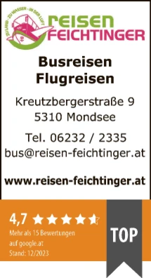 Print-Anzeige von: Reisen Feichtinger GmbH, Busreisen