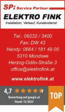 Print-Anzeige von: Fink, Wolfgang, Elektrotechnik