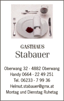 Print-Anzeige von: Stabauer, Helmut