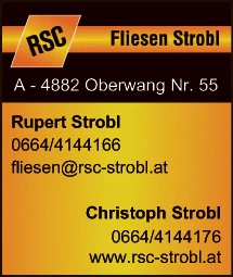 Print-Anzeige von: Fliesen Strobl