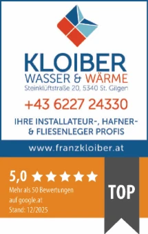 Print-Anzeige von: Kloiber, Franz, Fliesenleger