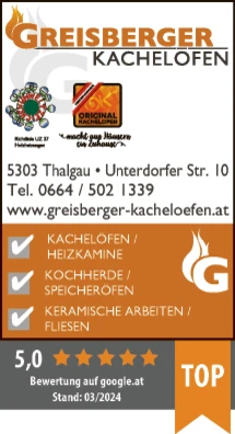 Print-Anzeige von: Greisberger, Martin, Kachelofen