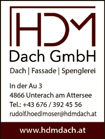 Print-Anzeige von: HDM Dach GmbH