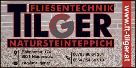 Print-Anzeige von: Tilger, Gottfried, Fliesentechnik