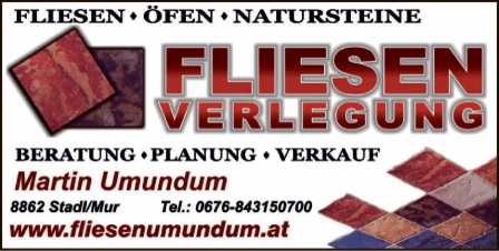 Print-Anzeige von: Fliesen Umundum