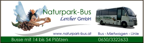 Print-Anzeige von: Naturpark-Bus Lercher, Busunternehmen