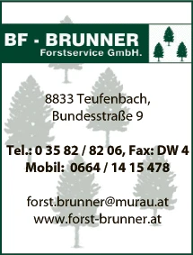 Print-Anzeige von: Brunner, Walter, Forstservice