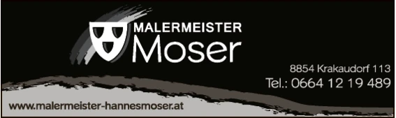 Print-Anzeige von: Moser, Hannes, Malermeister
