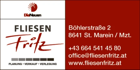 Print-Anzeige von: Fliesenfritz GmbH