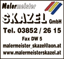 Print-Anzeige von: Skazel Malermeister GmbH