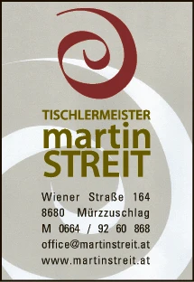 Print-Anzeige von: Streit, Martin, Tischlermeister