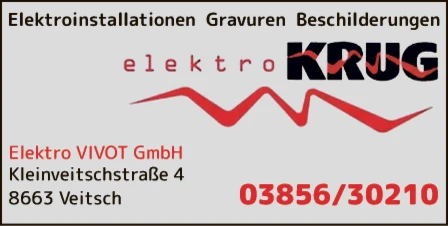 Print-Anzeige von: Elektro Vivot GmbH, Elektro