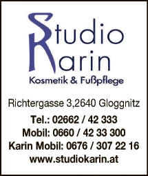 Print-Anzeige von: Dichtl, Karin, Fußpflege