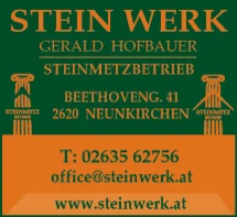 Print-Anzeige von: Hofbauer, Gerald, Steinmetzbetrieb