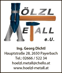 Print-Anzeige von: Hölzl Metall e.U.