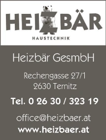Print-Anzeige von: Heizbär GmbH, Haustechnik