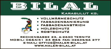 Print-Anzeige von: Bilal Karabulut KG, Vollwärmeschutz Print-Anzeige von: Bilal Karabulut KG, Vollwärmeschutz
