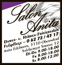 Print-Anzeige von: Salon Anita, Friseure