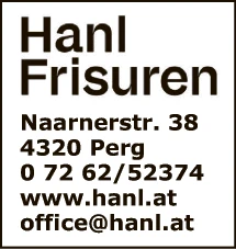 Print-Anzeige von: Hanl, Martin, Friseur