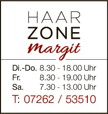 Print-Anzeige von: Haar Zone Margit
