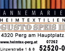 Print-Anzeige von: Heimtextilien Annemarie