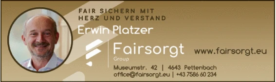Print-Anzeige von: VFG Platzer Erwin