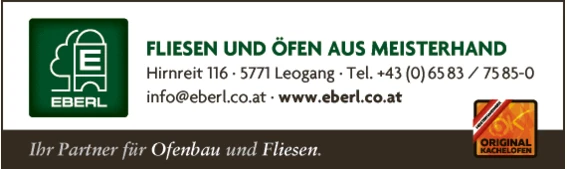 Print-Anzeige von: Eberl GesmbH u. CoKG 