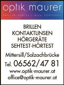 Print-Anzeige von: Sehen & Hören Maurer GmbH, Optikermeister