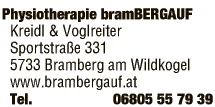 Print-Anzeige von: Physiotherapie bramBERGAUF
