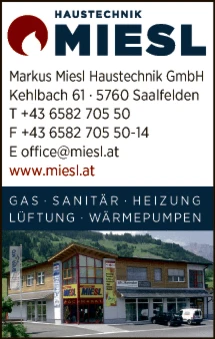 Print-Anzeige von: Haustechnik Miesl GmbH